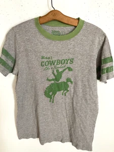 FOSSIL T-SHIRT "Real Cowboys Like it Bareback" 100% Cotton Size Small - Picture 1 of 4