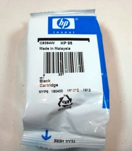 Genuine HP 98 Black Ink Cartridge Photosmart 2570 8030 8038 8049 8053 D5160 - Picture 1 of 1