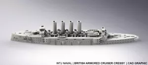 1:700 HMS Cressy - Bild 1 von 1