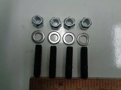 PPORSCHE 944 TURBO 951 ВЫХЛОПНОЙ КЛАПАН ШПИЛЬКИ НАБОР ШПИЛЬКИ ГАЙКИ И ШАЙБЫ ВСЕ НОВЫЕ - Изображение 1 из 3