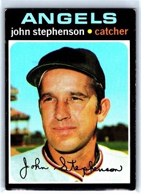 JOHN STEPHENSON 1971 Topps California Angels Baseball Card #421 - Image 1 of 2
