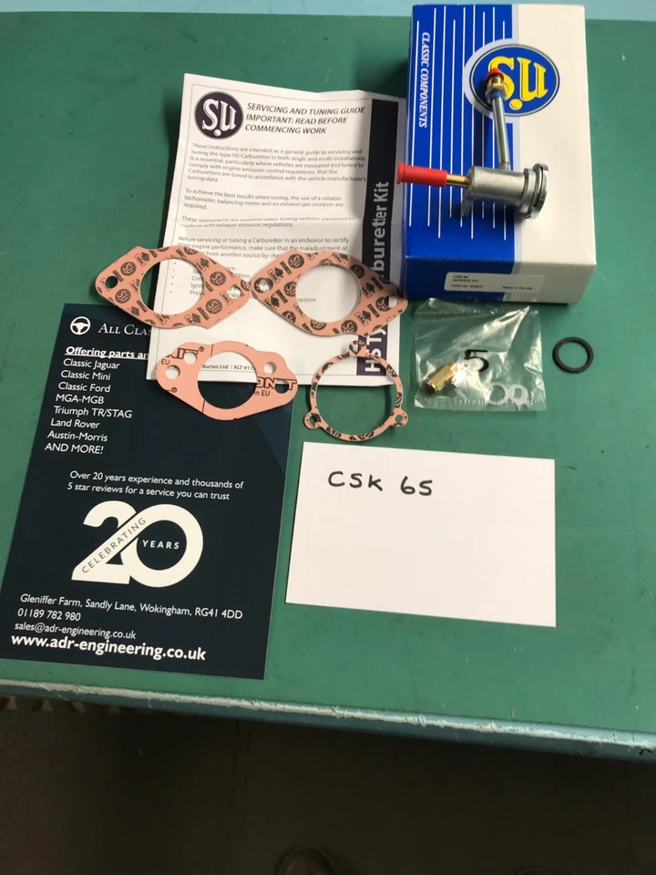 Kit de servicio clásico Mini HS4 Waxstat genuino SU (1975-1992) Foto 1 de 1