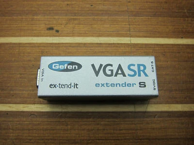 Gefen VGASR ex.tend.it Extensor S Transmisor VGA a CAT5 Enviar Consola 150 ft HD-15 Foto 1 de 4