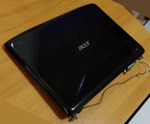 Display schermo monitor LCD Acer Aspire 5230 scocche cover cerniere cornice - Foto 1 di 2