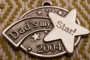 Lot of 3 Longaberger Tie-On's New In Package 2004 Father's Day  # 28157 - Picture 1 of 3