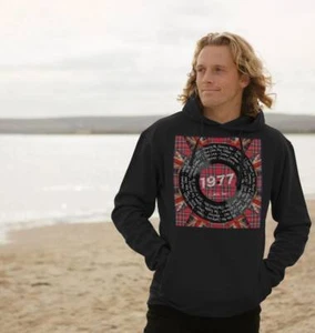 SUSTAINABLE 1977 PUNK HOODIE - Picture 1 of 3