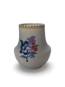 Vintage Hand Painted and Artist Signed Poole Pottery Vase - Picture 1 of 8