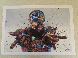 SPIDER-MAN-MARVEL-40CM(W)x60CM(L) CANVAS PRINT POSTER-(ROLLED) - Picture 1 of 4