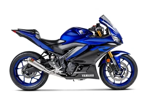 Akrapovic GP Style Full Race Exhaust System for Yamaha YZF R3 MT03 2015 - 2025 - Picture 1 of 3