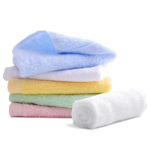 6 Pack 12 x 12 inch Flannel Face Cloths, Face Cloth Towel Bamboo Cotton - Picture 1 of 5