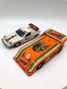 1/36 Corgi #397 Can-Am Porsche 917-10 & Power Lotus Die cast Race Cars - Bild 1 von 11