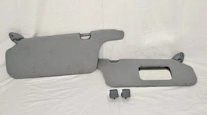 1995-1999 - Subaru Legacy Sun Visor Set Gray W/ Clips Sudan Hatchback OEM - Picture 1 of 8