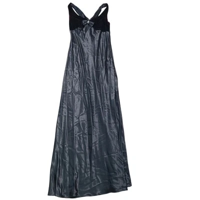 Vintage Zum Zum Dress Top Velvet Skirt Satin Made In USA One Size  - Image 1 of 4