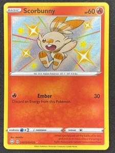 Pokémon Scorbunny Shiny SV015/SV122 SIF Shining Fates NM - Picture 1 of 2
