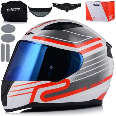 Motorradhelm LS2 FF353 RAPID II CIRCUIT + 2 Visiere Integralhelm Helm XS - XXXL - Bild 1 von 4
