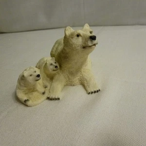 Eisbär mit 2 Jungen an ihrer Seite #5 - 2,5" - GUC - Bild 1 von 7