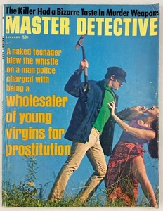 Master Detective Magazine, January 1972, Vintage True Crime Stories, Pulp - Bild 1 von 4