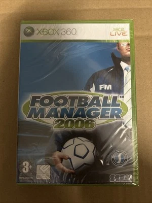 Football Manager 2006 (Xbox 360) FACTORY SEALED - Image 1 of 2