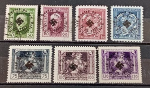 Reich alemán local WWll propaganda fantasía sobreimpresión Brno MNH/usado - Imagen 1 de 1