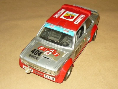 BURAGO FIAT 131 ABARTH RALLY JOLLY CLUB AUTOMODELLO 1/25  INCOMPLETO NO MEBETOYS - Immagine 1 di 4