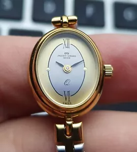 Neu Jaquet-Girard Geneve Quartz 16mm PUW 5100 Damenuhr Uhr Montre - Bild 1 von 8
