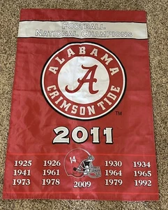 Campeonatos de bandera de casa de dos lados marea fútbol americano de la Universidad de Alabama 2011 - Imagen 1 de 3