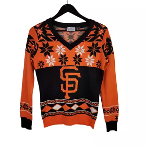 San Francisco Giants Sweater Womens Small MLB Genuine Merchandise By Klew - Picture 1 of 9