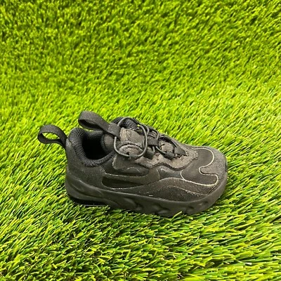Nike Air Max 270 React Toddler Size 4C Black Athletic Running Shoes Sneakers - Image 1 of 4