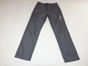 Eddie Bauer Men's Regular Classic Straight Chino Pants 30 x 30 NWT Gray - Picture 1 of 8