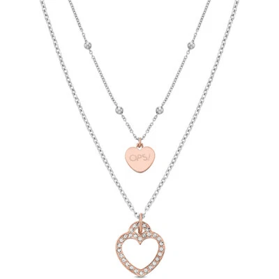 OPS OBJECTS OPSCL-580 COLLANA DONNA CRYSTAL VIBES CUORE LIST. 39€ SOTTOCOSTO - Immagine 1 di 3