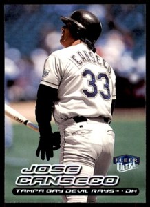 2000 Ultra #150 Jose Canseco Tampa Bay Devil Rays