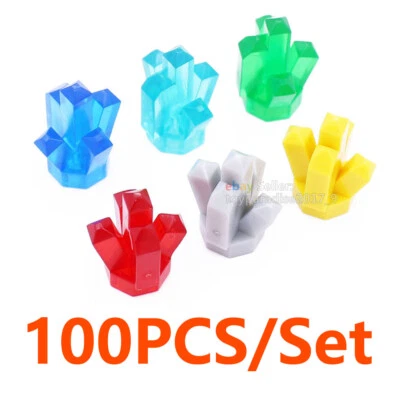 Rocas Cristales - Elige Tus Colores Joyas Gemas Diamantes Cofre del Tesoro Lote Conjunto Foto 1 de 4