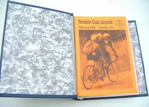 Vintage Tandem Club Journal - 12 Issues in Binder - Feb 1999 to Dec 2000 - Picture 1 of 6