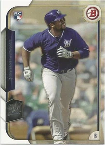 Jason Rogers Milwaukee Brewers 2015 Bowman Rookie Card - Picture 1 of 2