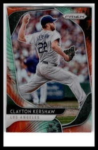 2020 Panini Prizm Cosmic Haze Prizm #43 Clayton Kershaw Los Angeles Dodgers - Picture 1 of 2