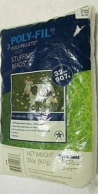 Nuevas cuentas de relleno de pellets de polietileno 32 oz. Por Fairfield Foto 1 de 3