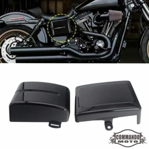 Cubierta lateral de batería para Harley Dyna FXD Low Rider FXDL Street Bob FXDB 2006-2017 - Imagen 1 de 8