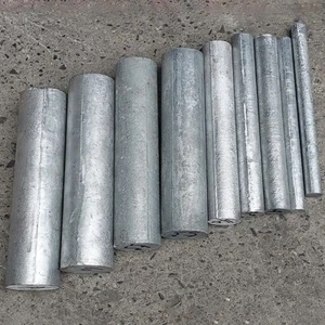 100/300mm Zinc Metal Rod High Purity Zn 99% Ingot Round Bar Anode Electroplating - Picture 1 of 4