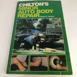 VTG CHILTON'S MINOR AUTO BODY REPAIR PB Book by Robert Harman (1975) CONDITION - Picture 1 of 11