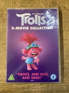 Trolls/ Trolls World Tour 2 Movie Collection NEW SEALED 1 & 2 DVD BOX SET - Picture 1 of 2