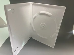 100 New Top Quality OEM 14mm Wii White Game Cases w/licensed Wii Logo,XZ-Wii-WHT - Picture 1 of 1