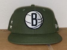 7 3/4 Brooklyn Nets, Rifle Green, 59FIFTY Fitted Hat