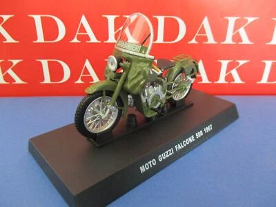 Die cast 1/24 Modellino Moto Carabinieri Moto Guzzi Falcone 500 1967 - Immagine 1 di 3