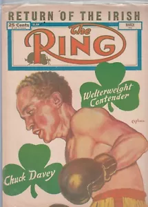 The Ring--March 1953 Chuck Davey-----52 - Picture 1 of 1