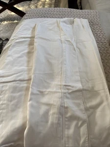 West Elm 600-Thread-Count Organic Cotton Sateen Wide Hem Duvet F/Q - Picture 1 of 3