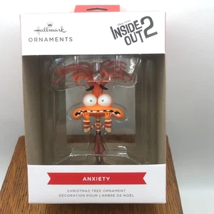Hallmark Christmas Tree Ornament 2025  ANXIETY INSIDE OUT 2 Movie Disney Pixar - Bild 1 von 6
