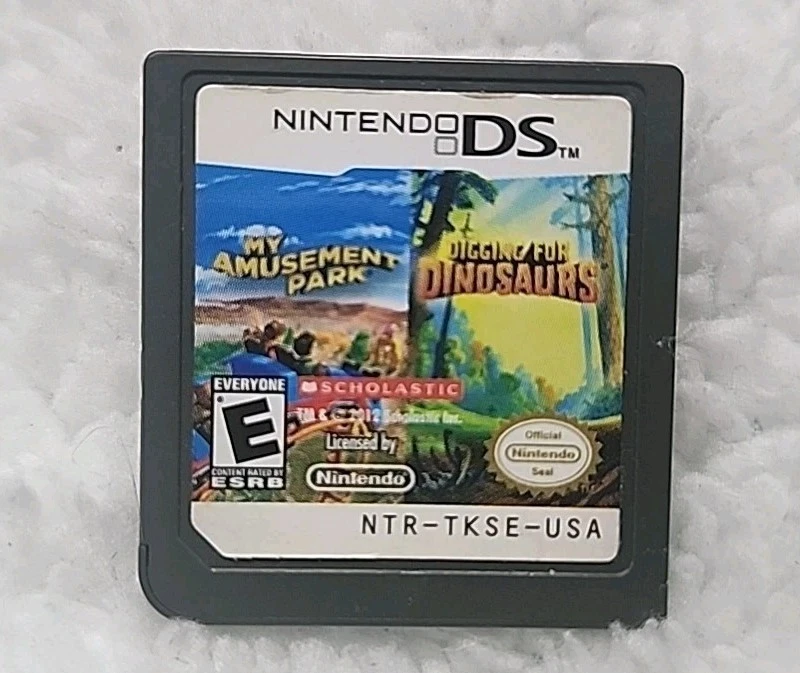 Nintendo DS My Amusement Park & Digging for Dinosaurs Game Pack Video Game - Image 1 of 2