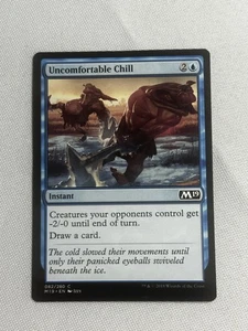 Uncomfortable Chill MTG Core Set 2019 M19 82 NM - Picture 1 of 3