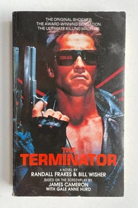 The Terminator by Randall Frakes and Bill Wisher Sphere pb, 1991 movie tie-in - Picture 1 of 4