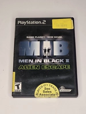 Men in Black II Alien Escape (PlayStation 2 PS2) CIB Tested  - Image 1 of 4
